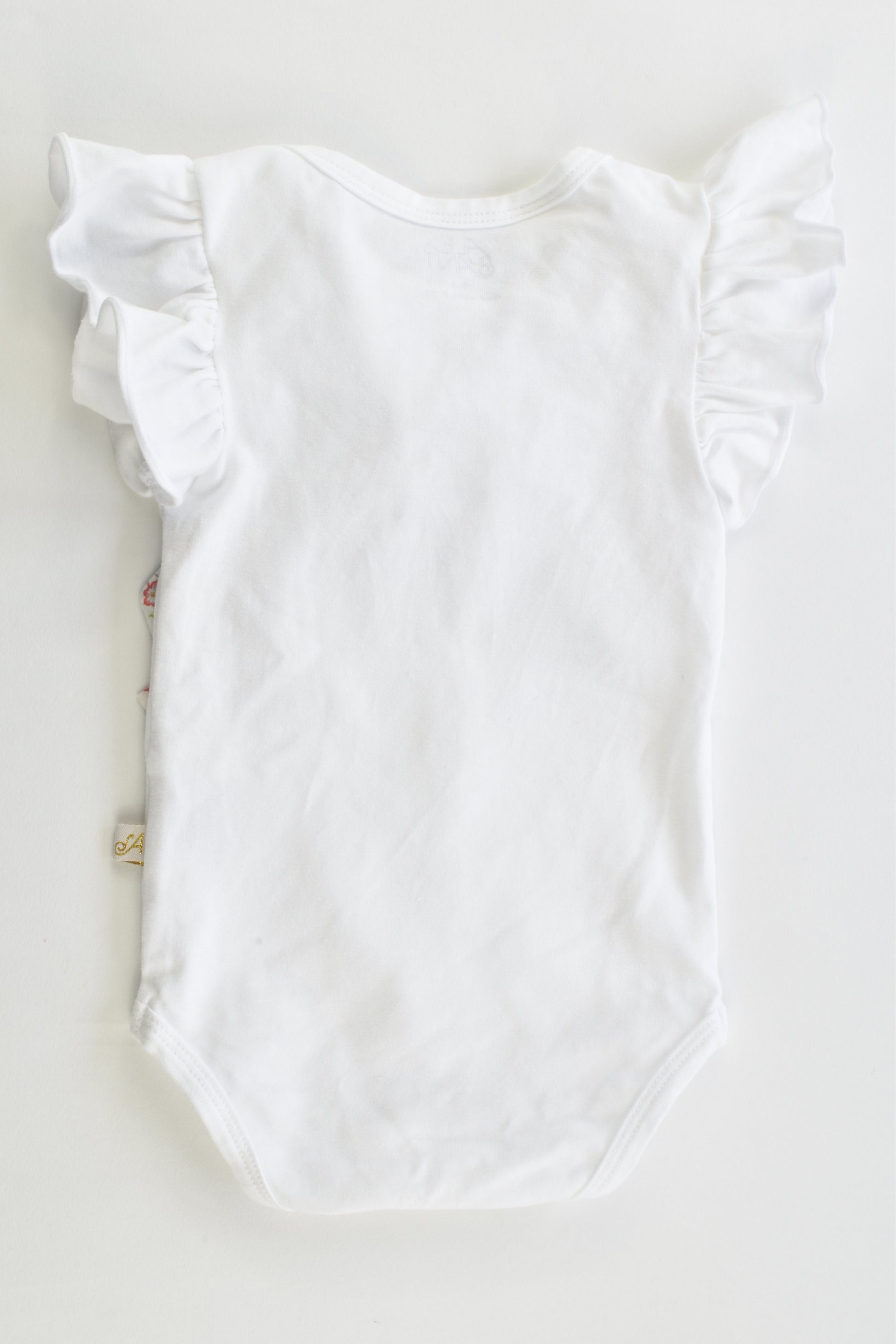 NEW Alex & Ant Size 000 (0-3 months) Floral Bow Bodysuit