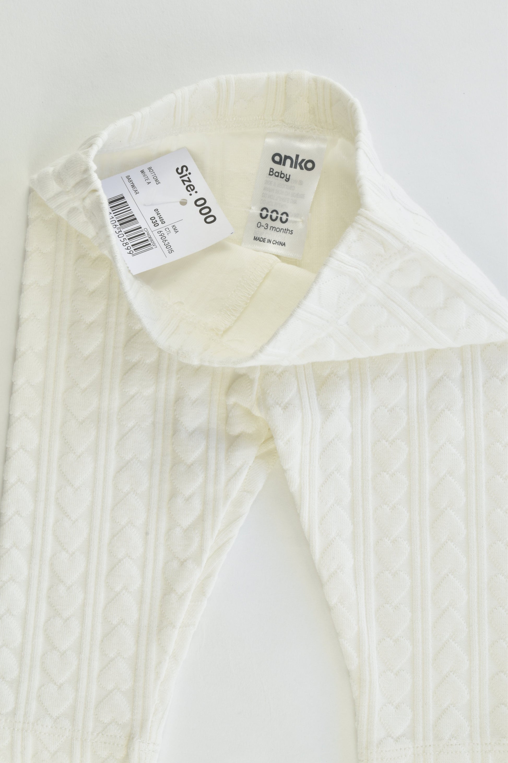 NEW Anko Baby Size 000 (0-3 months) Winter Leggins