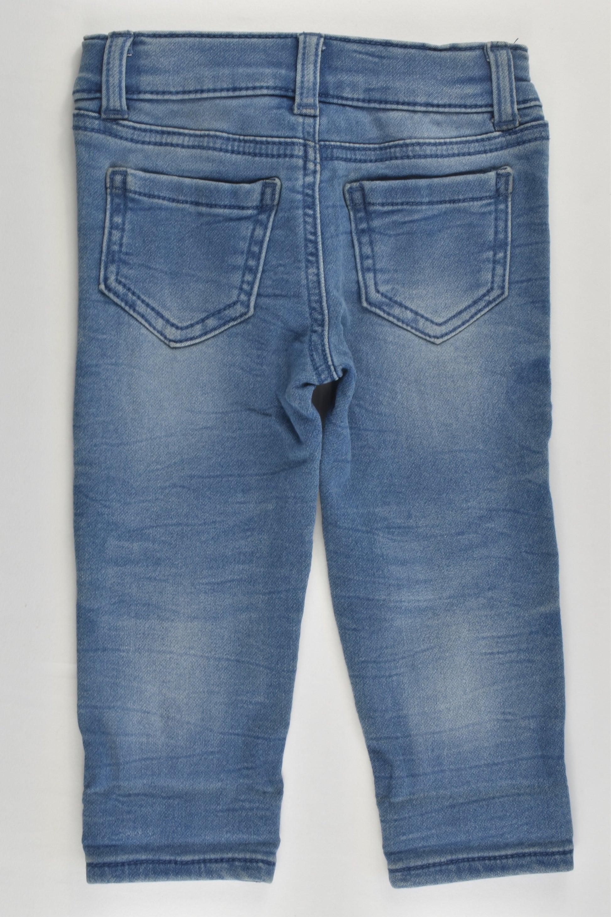 NEW Anko Size 00 (3-6 months) Very Stretchy Denim-like Pants