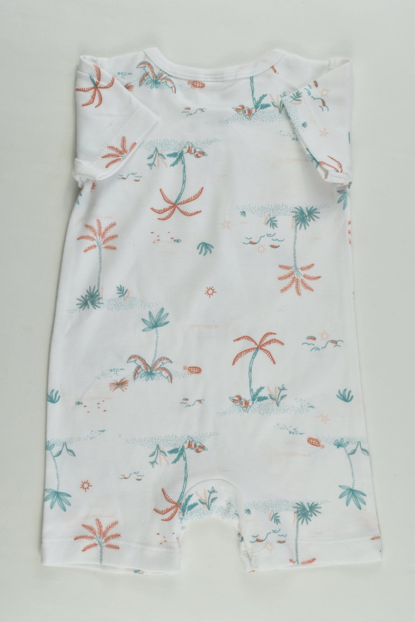 NEW Anko Size 00 Palm Trees Short Romper