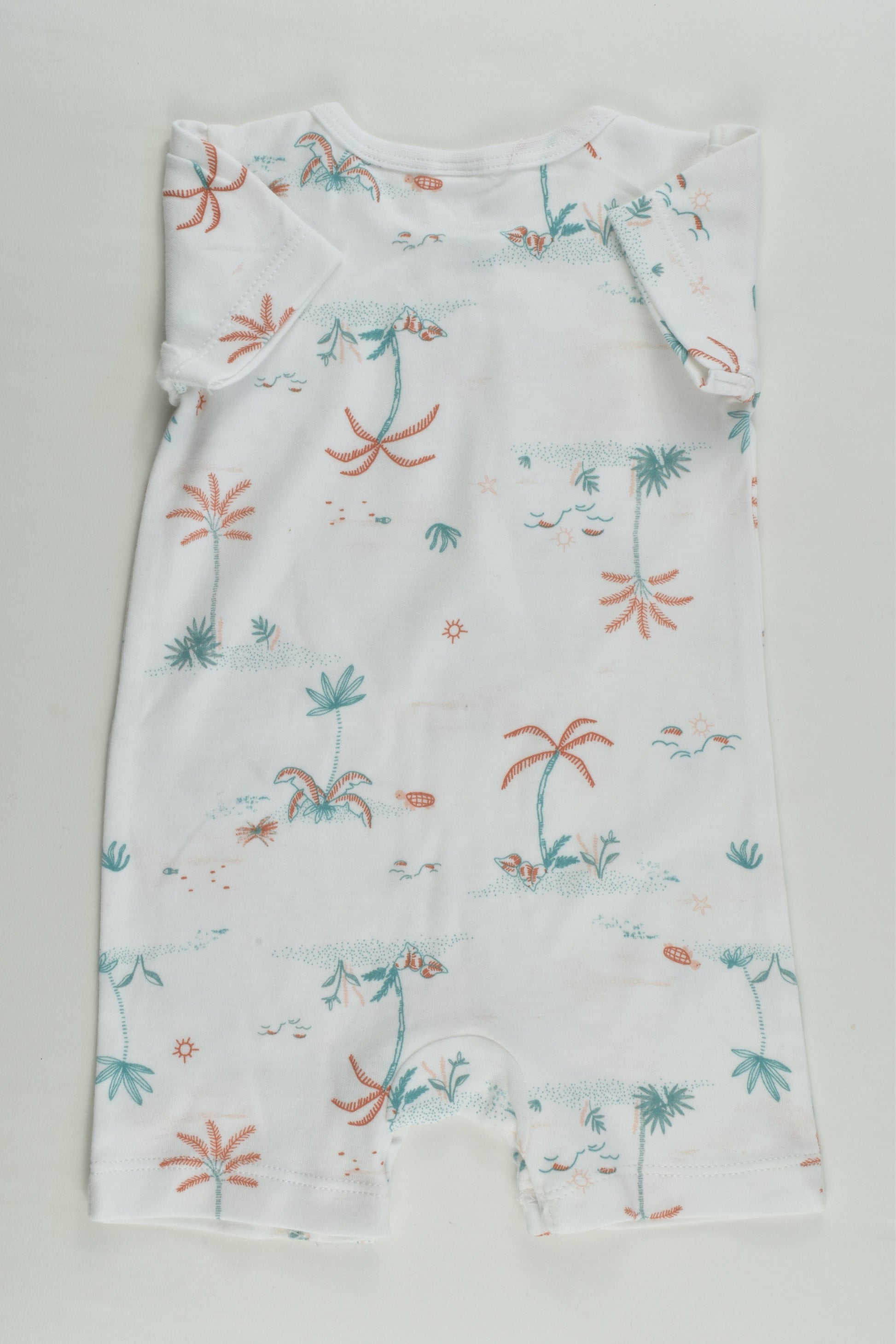 NEW Anko Size 00 Palm Trees Short Romper