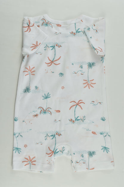 NEW Anko Size 00 Palm Trees Short Romper