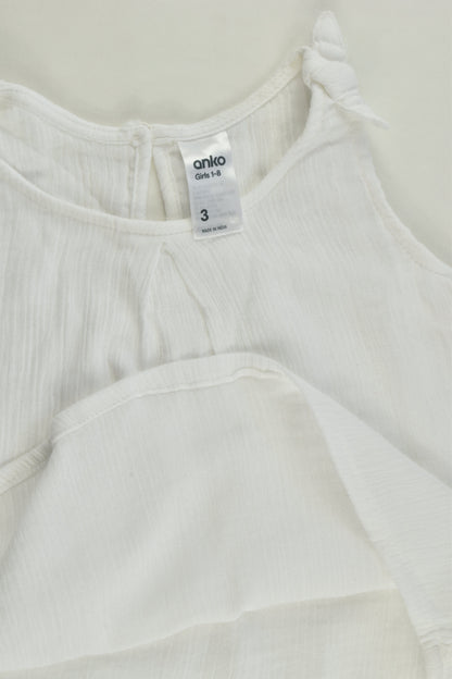 NEW Anko Size 3 Muslin Blouse