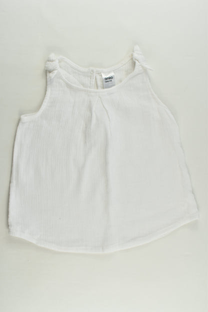 NEW Anko Size 3 Muslin Blouse