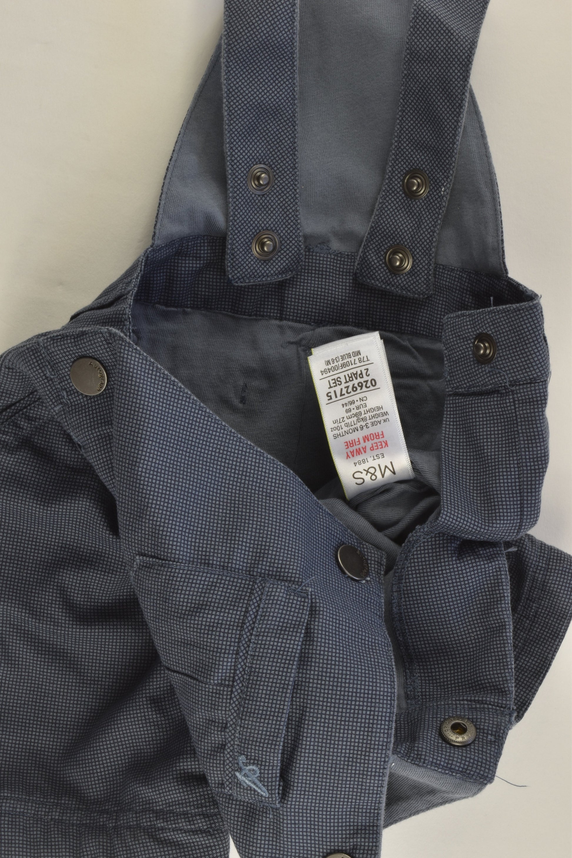 NEW Autograph by Marks & Spencer Size 00 (3-6 months) Lined Short Romper