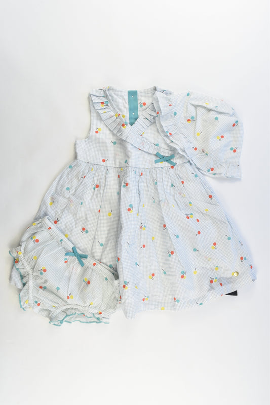 NEW Autograph by M&S Size 9-12 months Dress, Bloomers and Hat