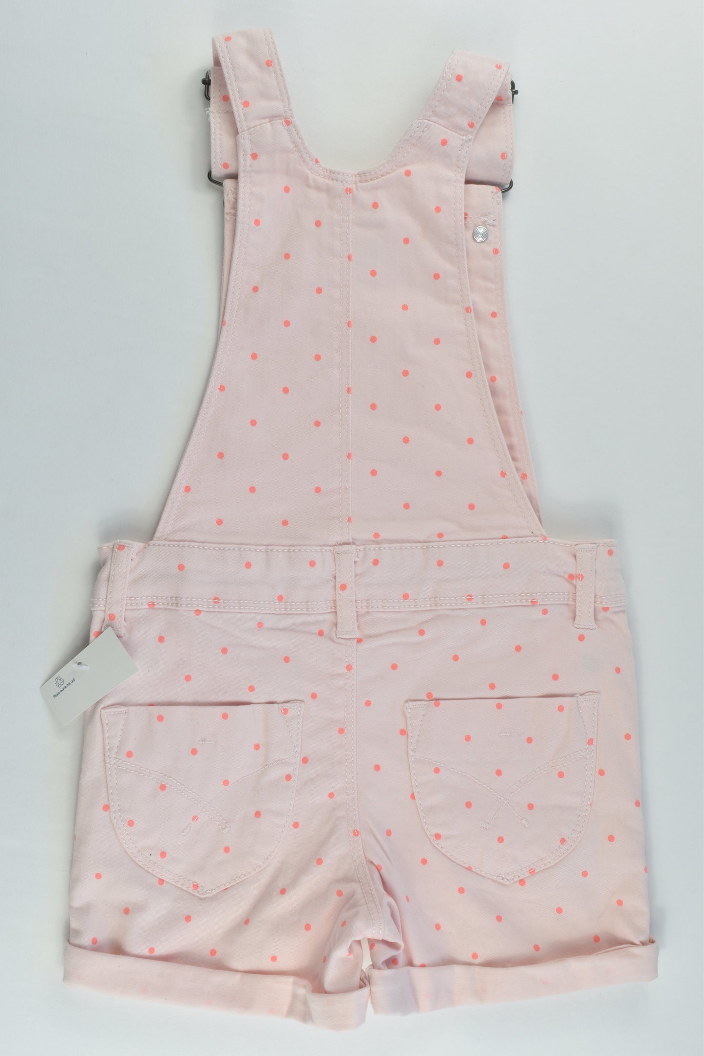 NEW B collection Size 3 Dots Stretchy Short Overalls
