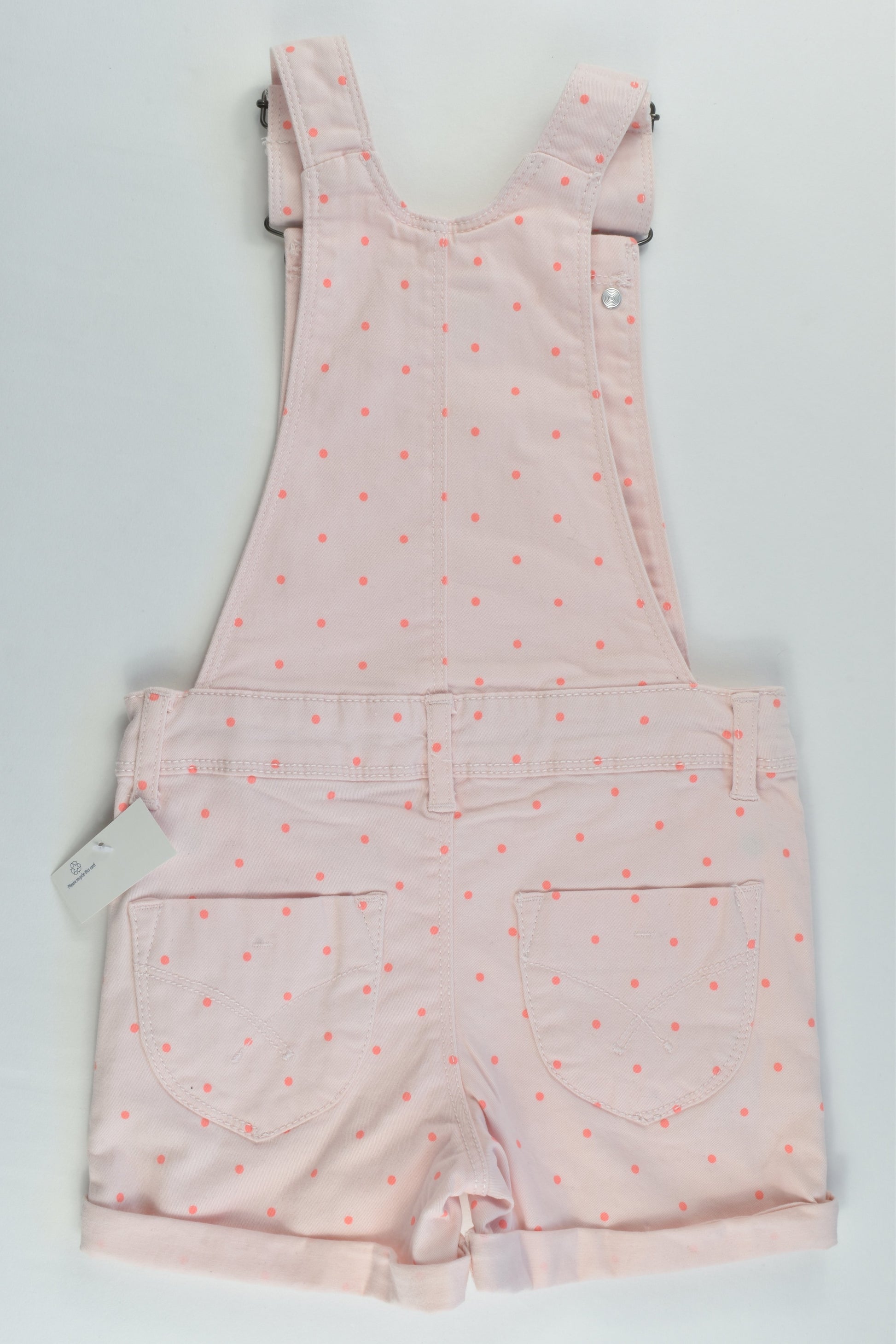 NEW B collection Size 3 Dots Stretchy Short Overalls