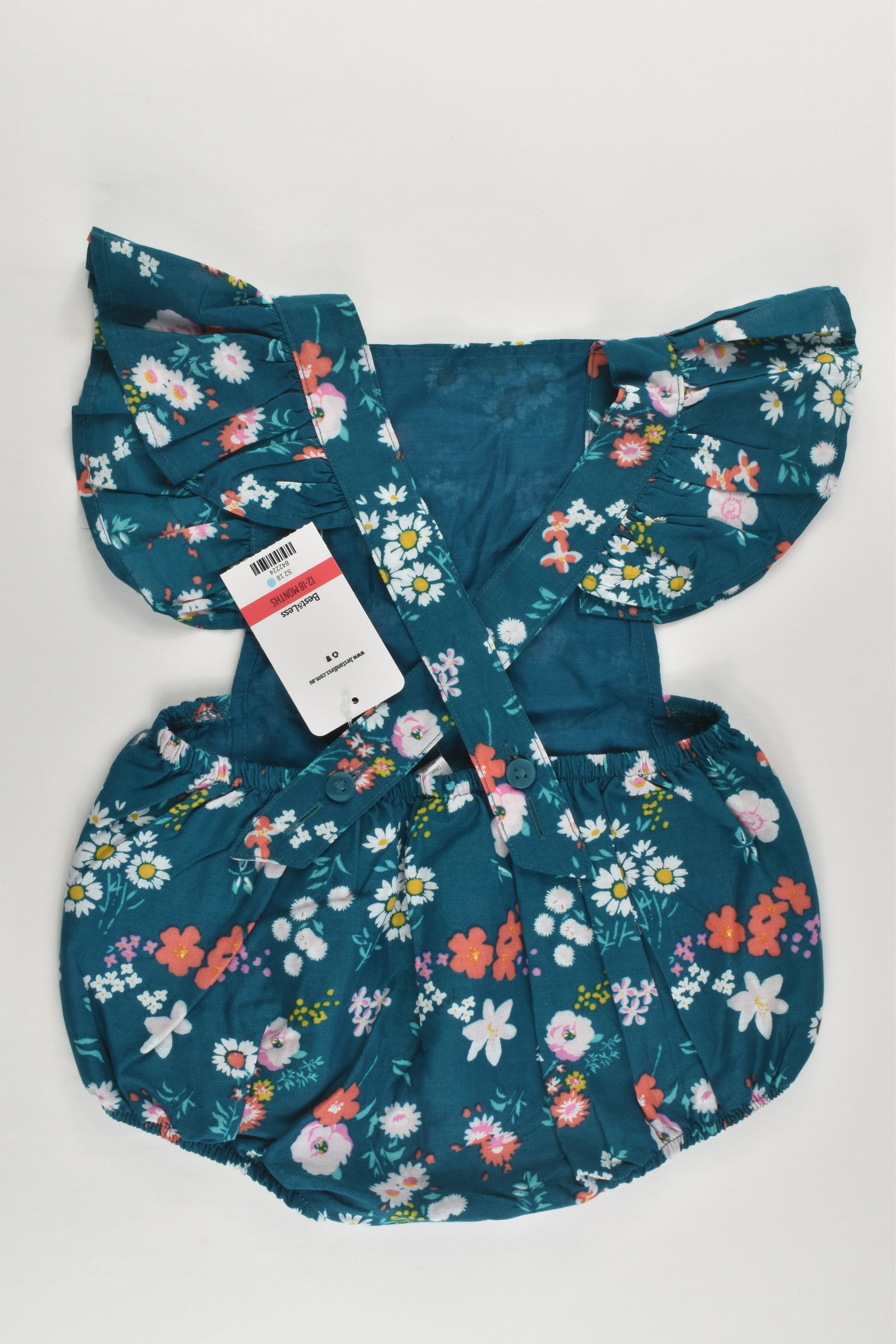 NEW Baby Berry Size 1 (12-18 months) Floral Playsuit