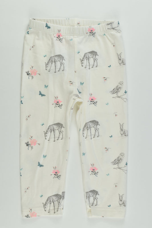 NEW Baby Gap Size 1 (12-18 months) Deer Leggings