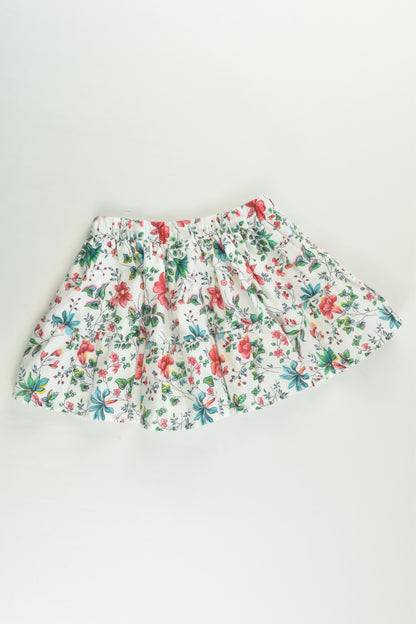 NEW Baby Gap Size 2 (18-24 months) Lined Floral Skirt