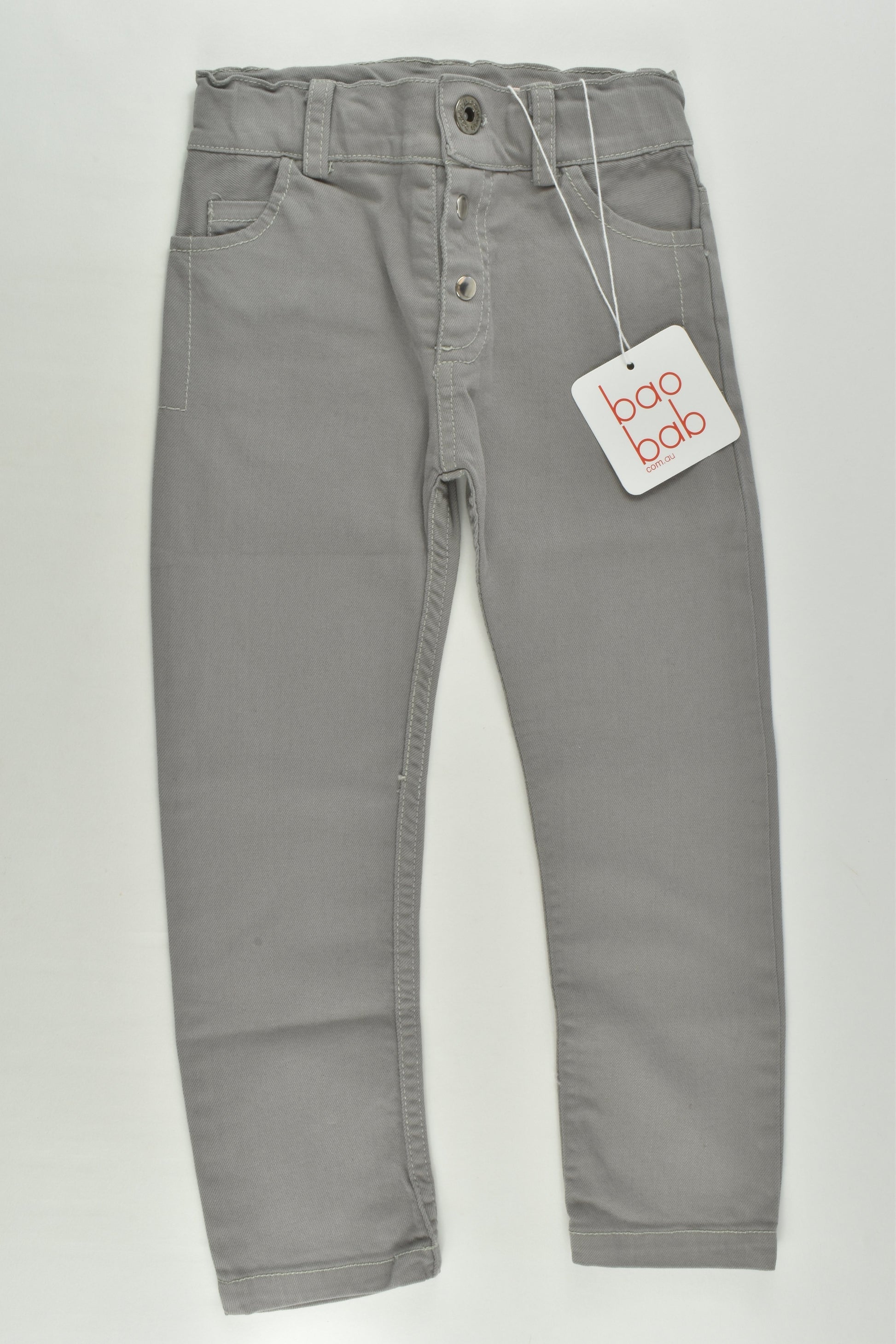 NEW Baobab Size 3 Unisex Skinny Denim Pants