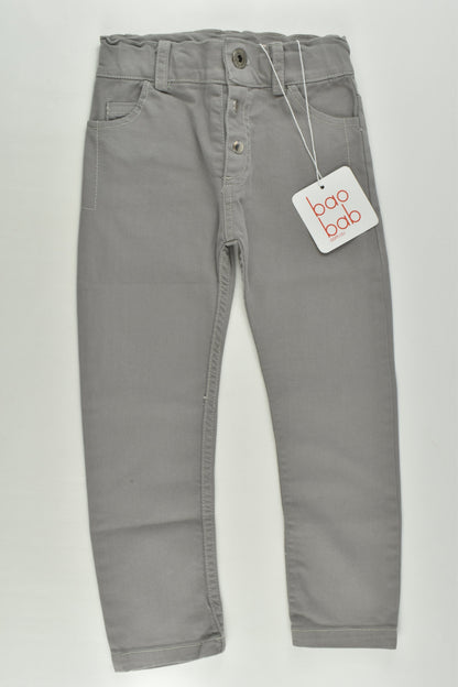 NEW Baobab Size 3 Unisex Skinny Denim Pants