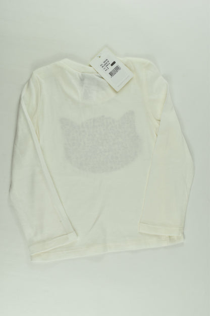 NEW Bardot Junior Size 2 Leopard Cat Top