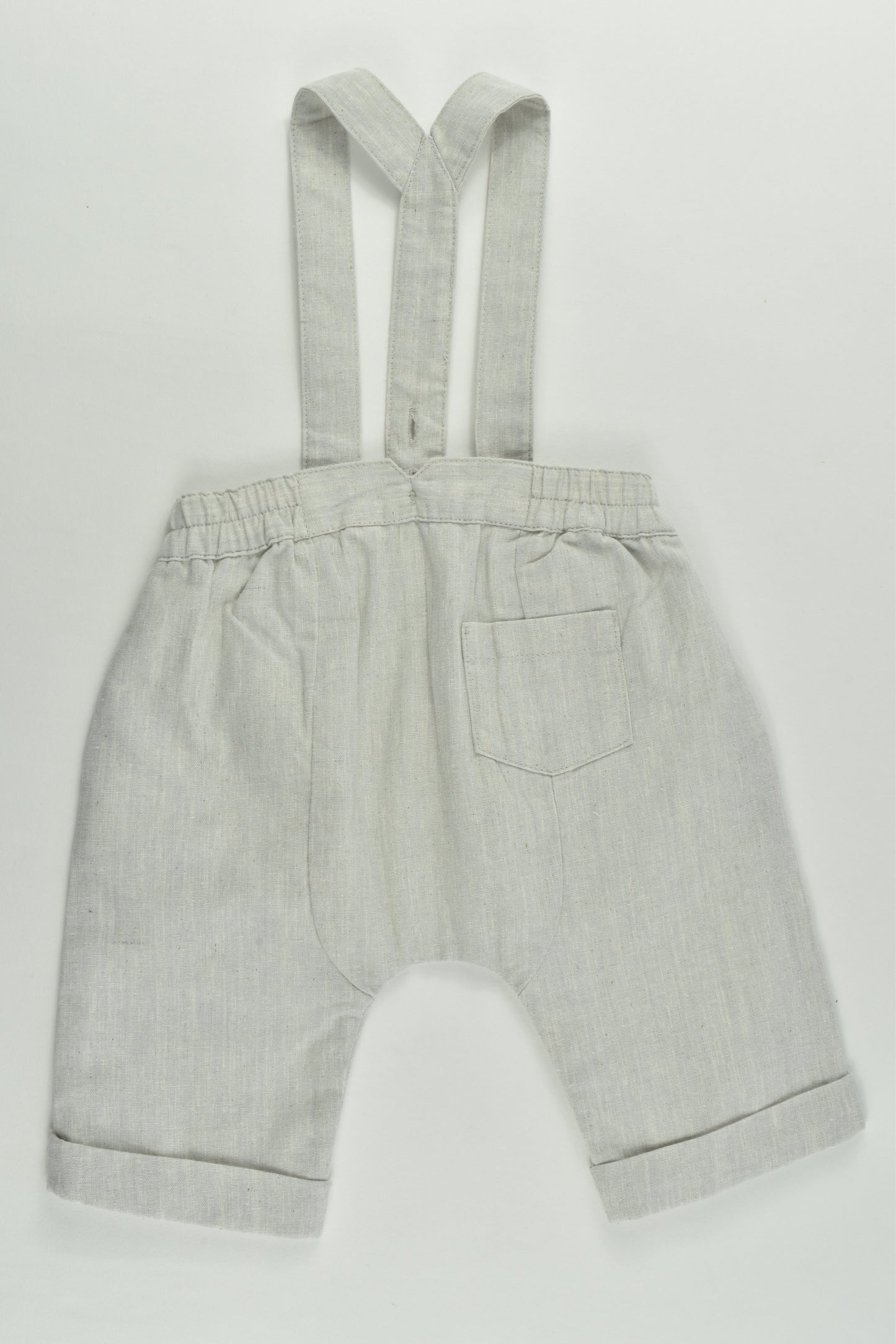 NEW Bébé by Minihaha Size 000 Lined Suspender Shorts