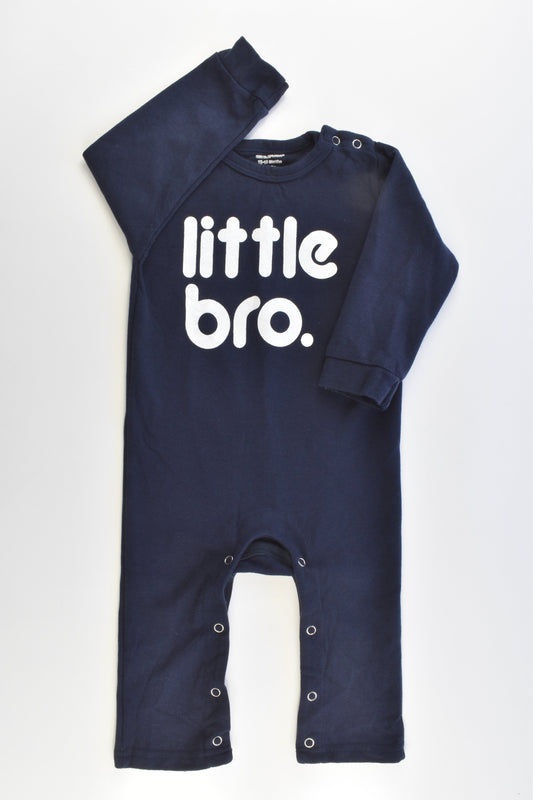 NEW Big Elephant Size 12-18 months (1) "Little Bro" Playsuit