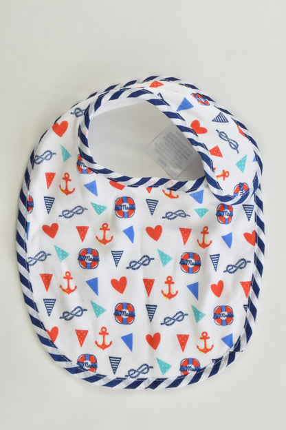 NEW Big Softies Nautical Baby Bib