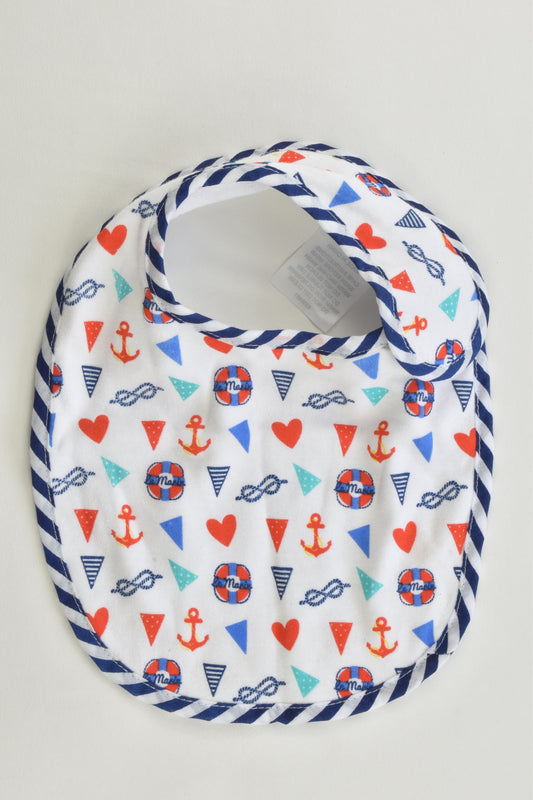 NEW Big Softies Nautical Baby Bib