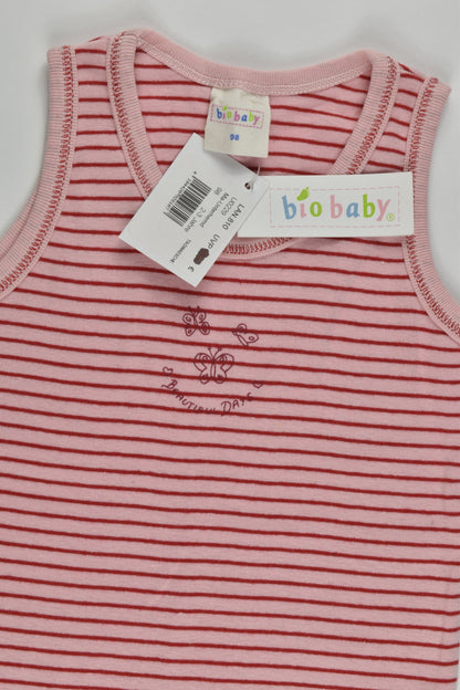 NEW Bio Baby (Germany) Size 2-3 (98 cm) 'Beautiful Days' Tank Top