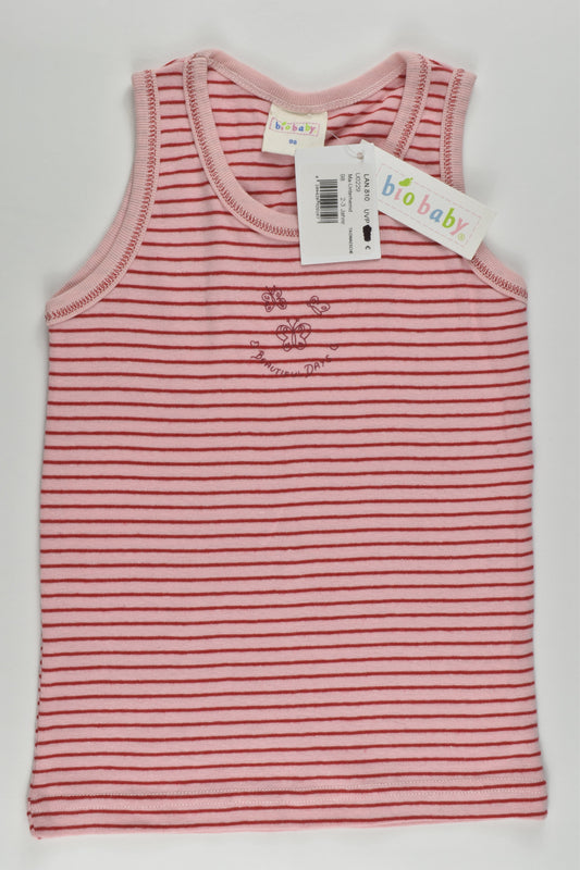 NEW Bio Baby (Germany) Size 2-3 (98 cm) 'Beautiful Days' Tank Top