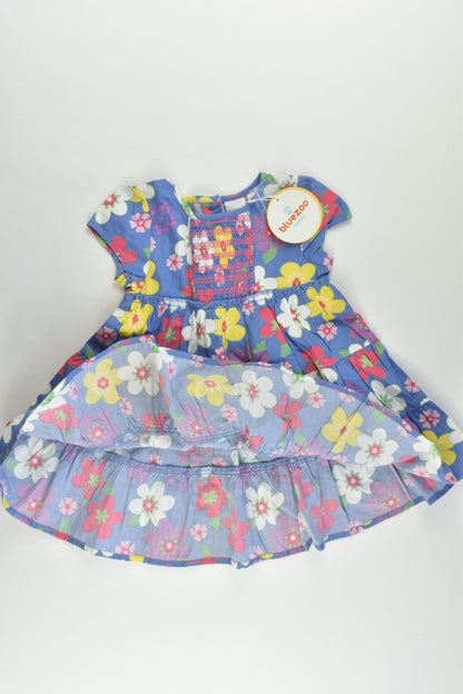 NEW Bluezoo (Debenhams) Size 0 (9-12 months) Floral Dress