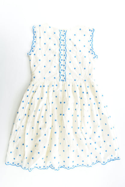 NEW Boden Size 9-10 (140 cm) Lined Polka Dots Dress
