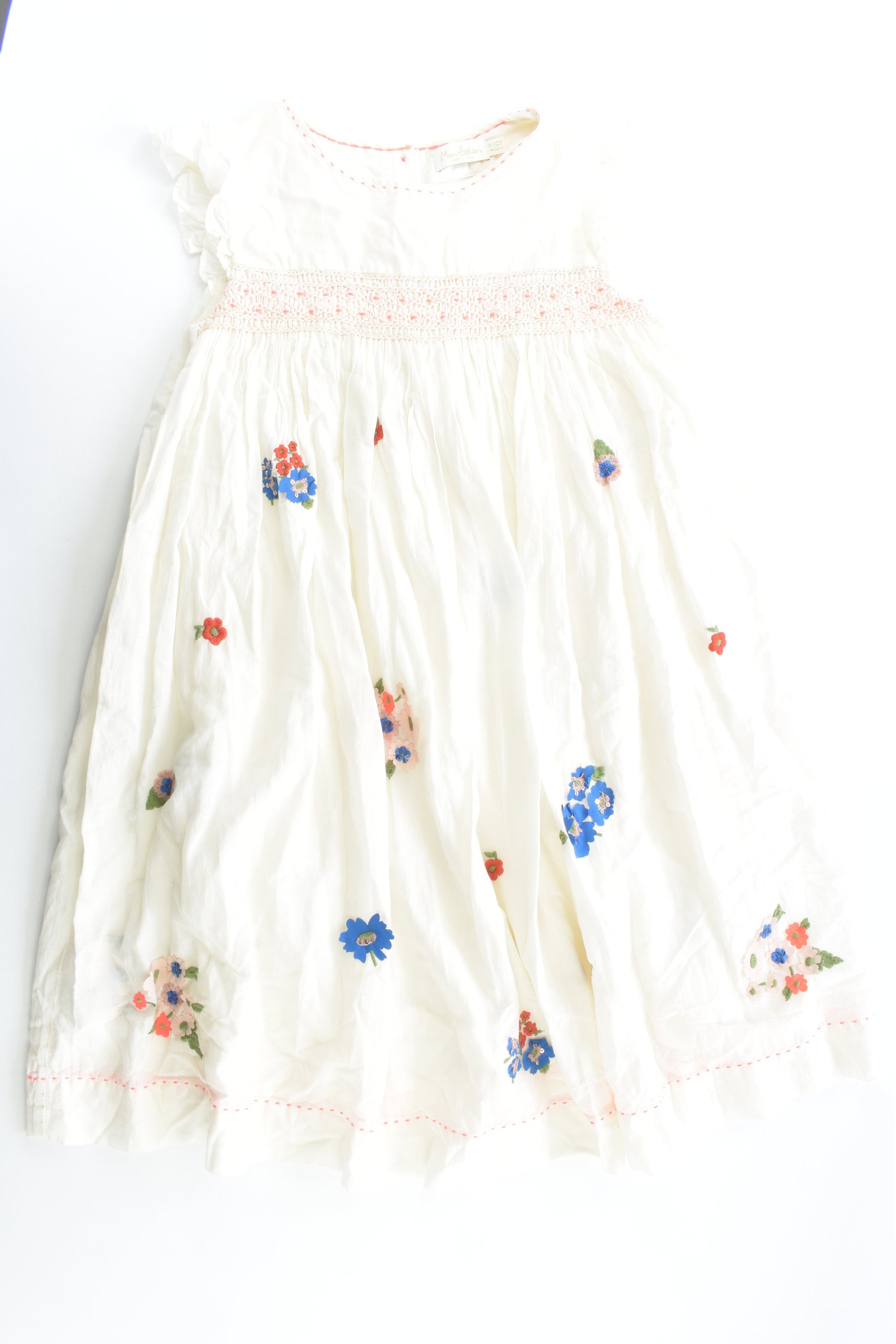 NEW Boden Size 9-10 (140 cm) Lined Smocked Dress