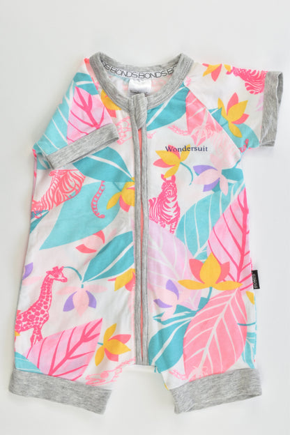 NEW Bonds Size 0-3 months (000) Summer Floral Wondersuit