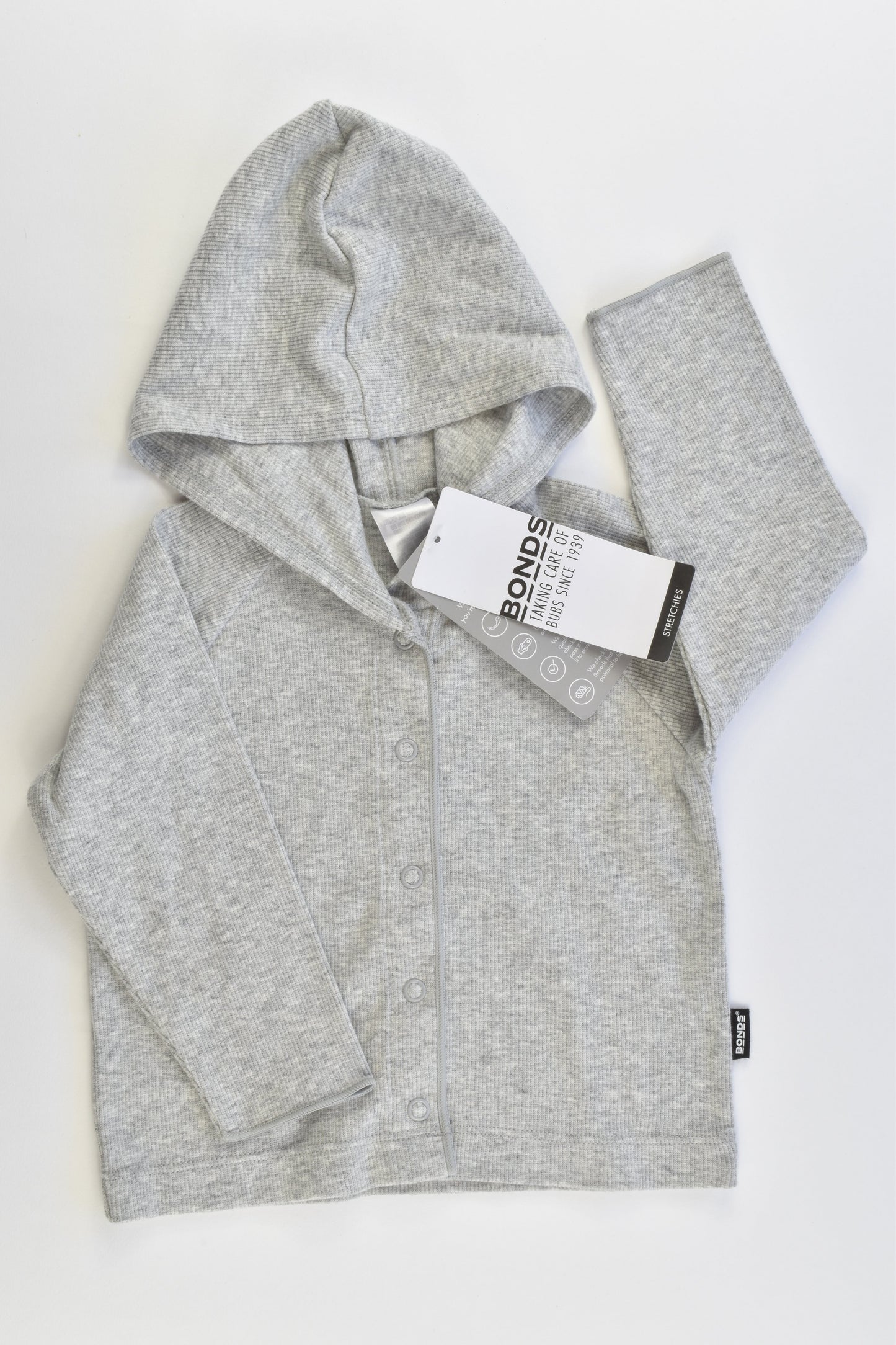 NEW Bonds Size 0 (6-12 months) Ribbed Hooded Cardigan