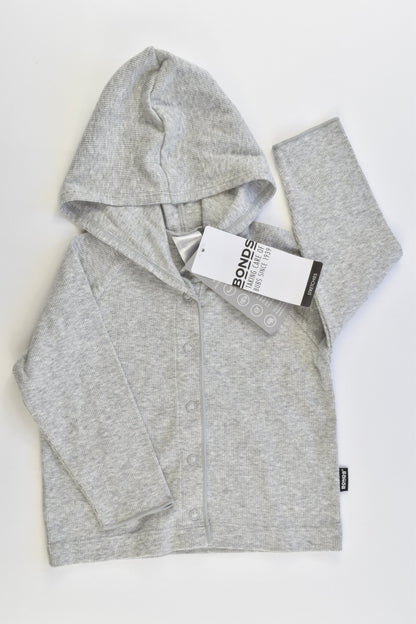 NEW Bonds Size 0 (6-12 months) Ribbed Hooded Cardigan