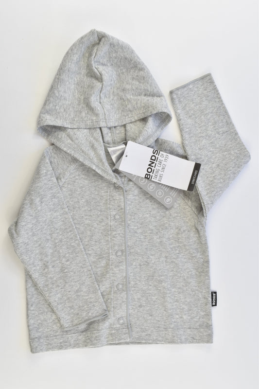 NEW Bonds Size 0 (6-12 months) Ribbed Hooded Cardigan