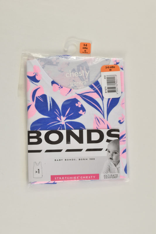 NEW Bonds Size 00 (3-6 months) Floral Chesty