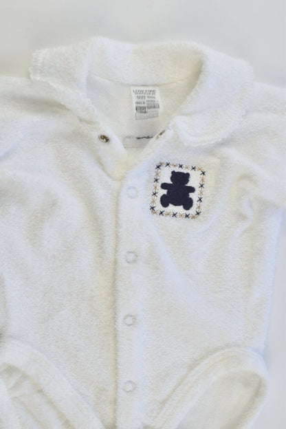 NEW Bonds Size 000 Terry Bodysuit with Teddy Bear