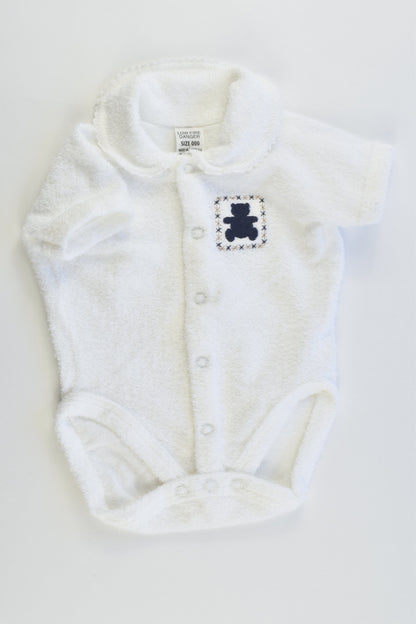 NEW Bonds Size 000 Terry Bodysuit with Teddy Bear
