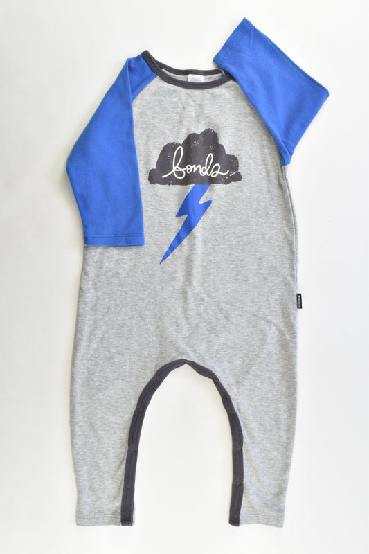 NEW Bonds Size 1 Cloud and Lighting Playsuit