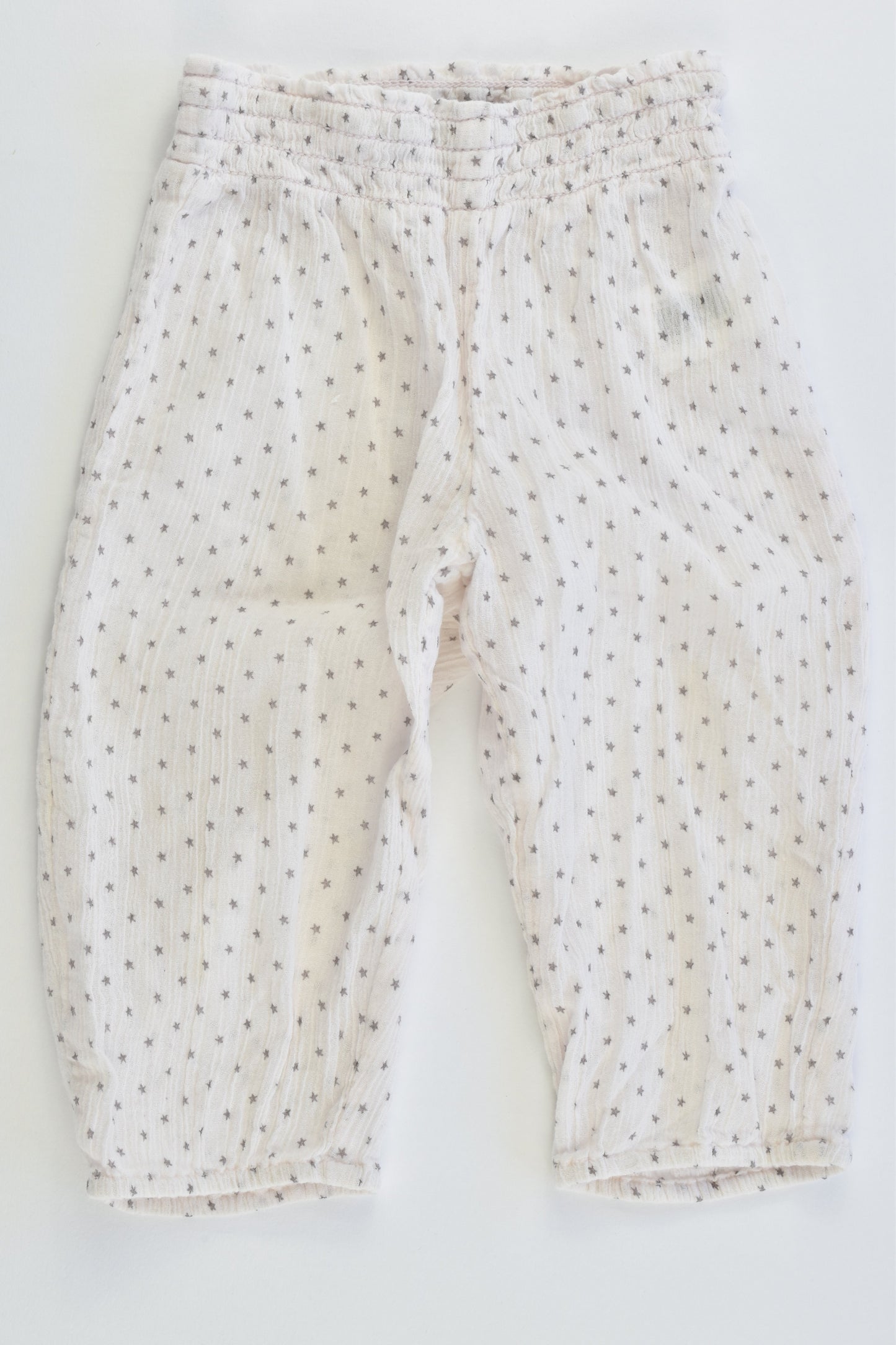 NEW Bout'Chou (France) Size 00-0 Lightweight Stars Pants