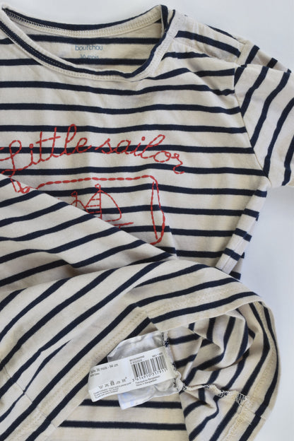 NEW Bout'Chou (France) Size 36 months (3) Striped "Little Sailor" Top