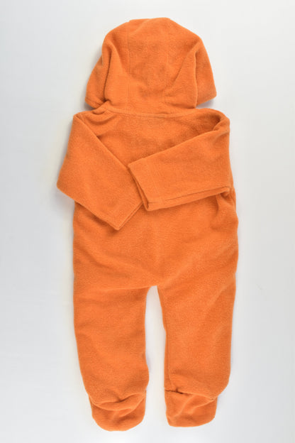 NEW Brand Unknown Size 000 Teddy Bear Fleece Pramsuit