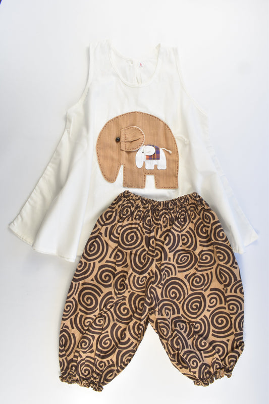 NEW Brand Unknown Size 6 Elephant Outfit