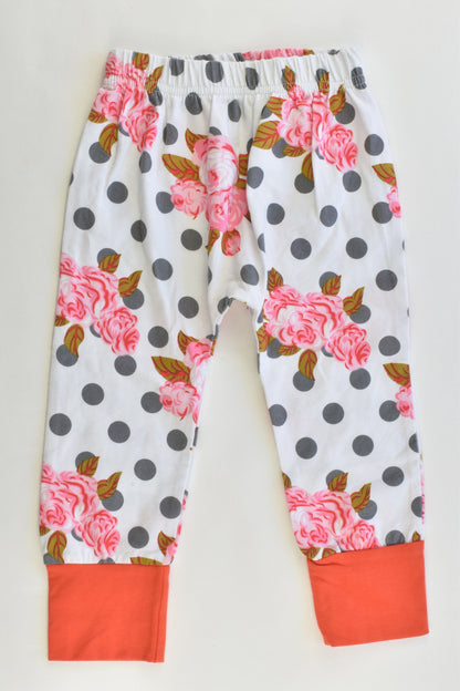 NEW Brand Unknown Size 70 cm (0-1) Floral Pants