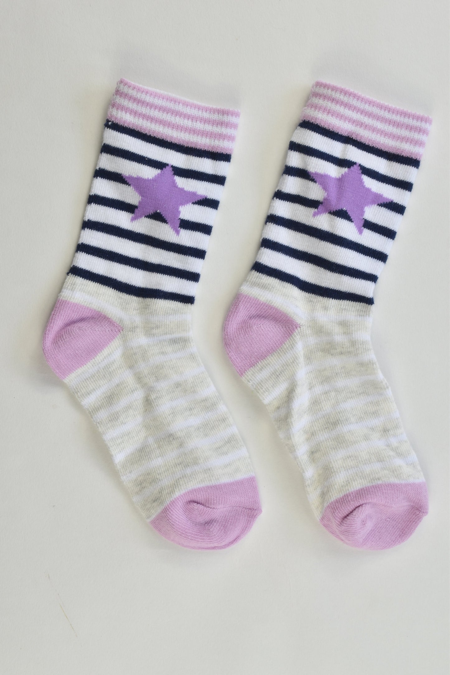 NEW Brand Unknown Size 9-12 (Approx 4-6 years) Socks