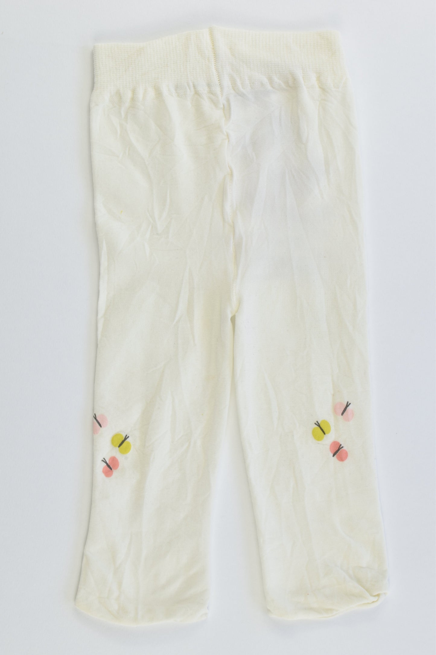 NEW Brand Unknown Size approx 00 Butterflies Footed Tights
