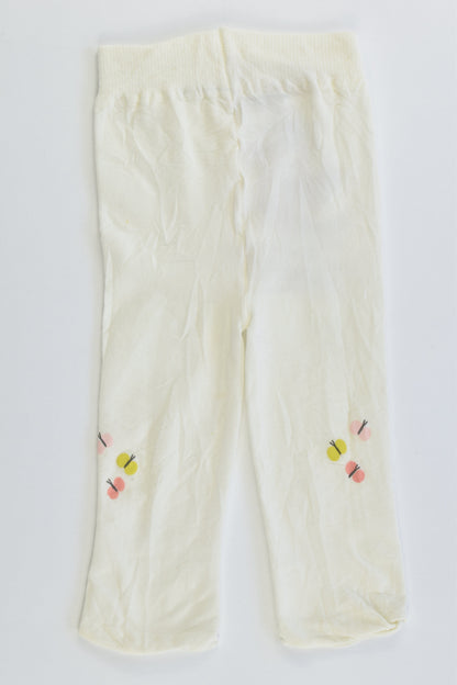 NEW Brand Unknown Size approx 00 Butterflies Footed Tights