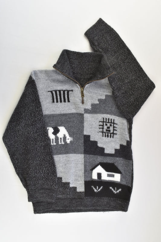 NEW Brand Unknown Size approx 5 Knitted Jumper