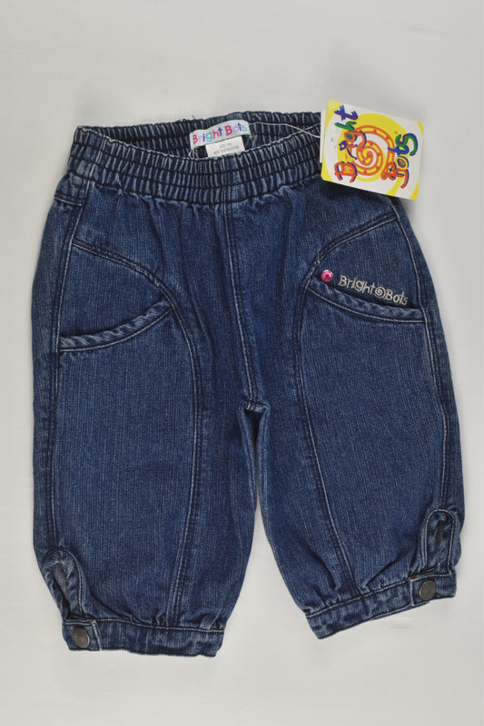 NEW Bright Bots Size 00 Denim Pants