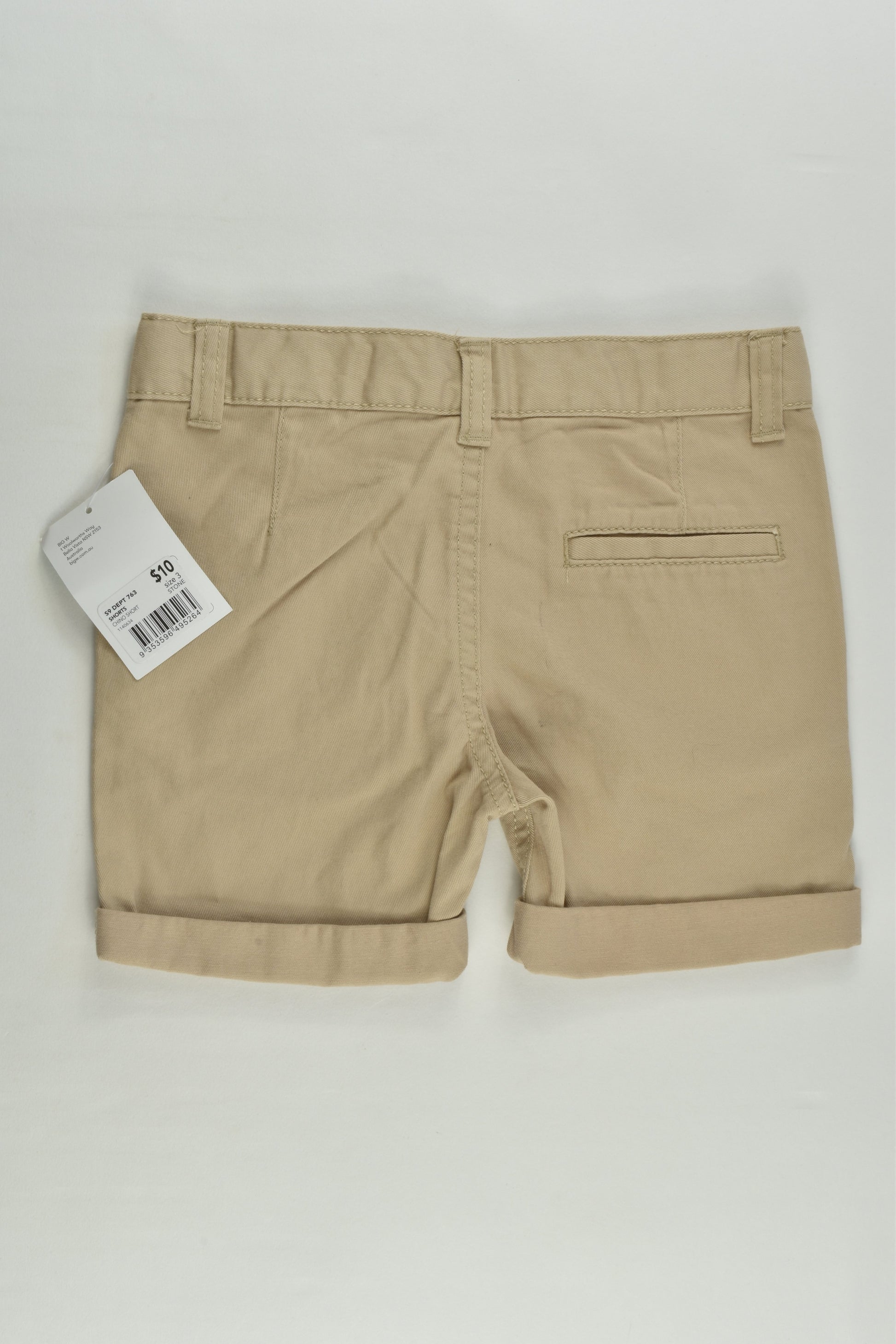 NEW Brilliant Basics Size 3 Chino Shorts