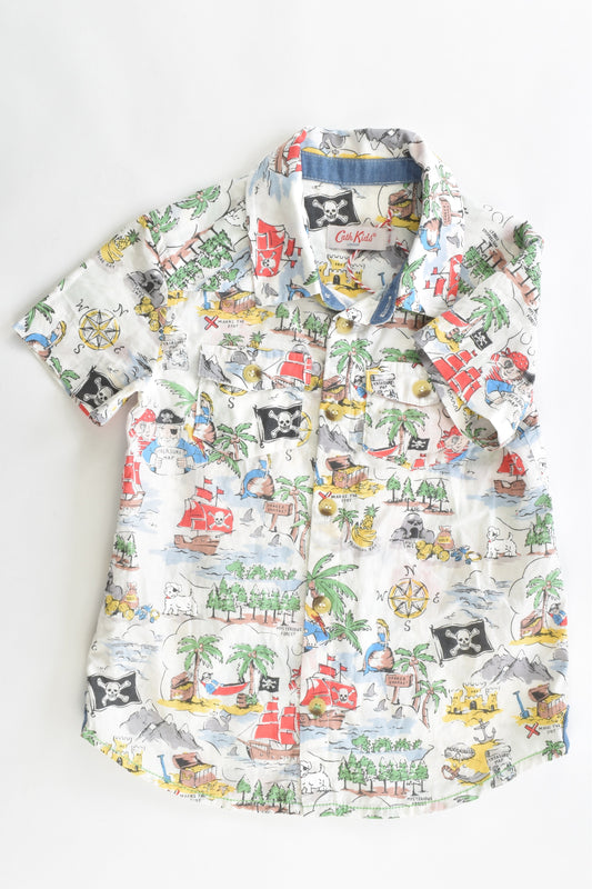 NEW Cath Kids London Size 1-2 Years Pirate Collared Shirt