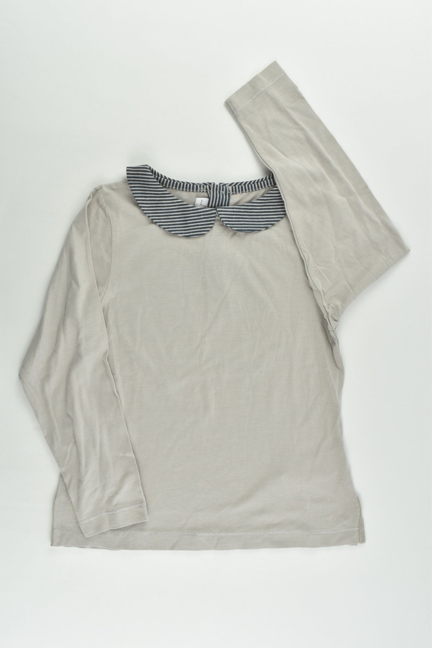NEW Château de Sable (France) Size 4 Bamboo/Cotton Collared Top