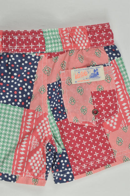 NEW Cotton On Kids Size 1 Colourful 'Isla Sola' Board Shorts