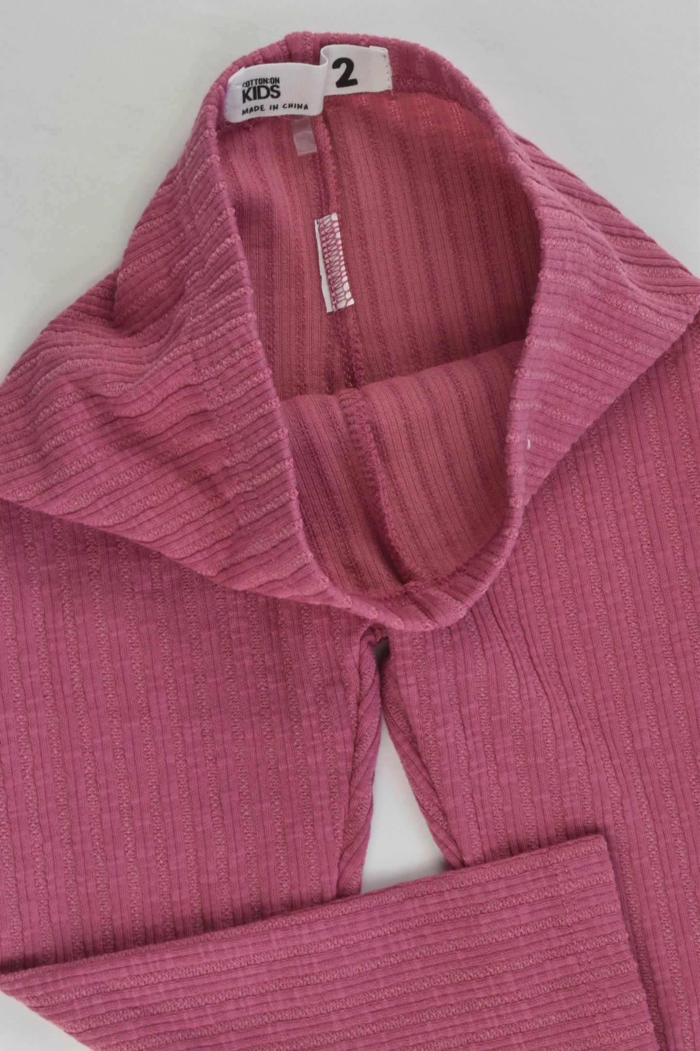 NEW Cotton On Kids Size 2 Ribbed Leggings